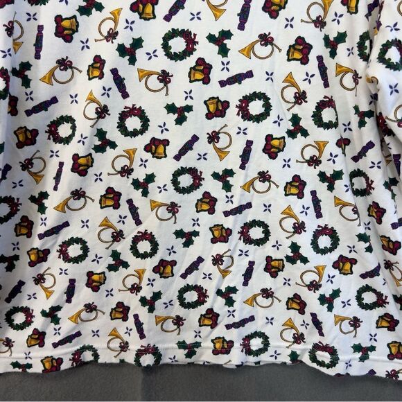 Vintage High Sierra Turtle Neck Christmas wreath xl 100 percent cotton - Picture 5 of 9